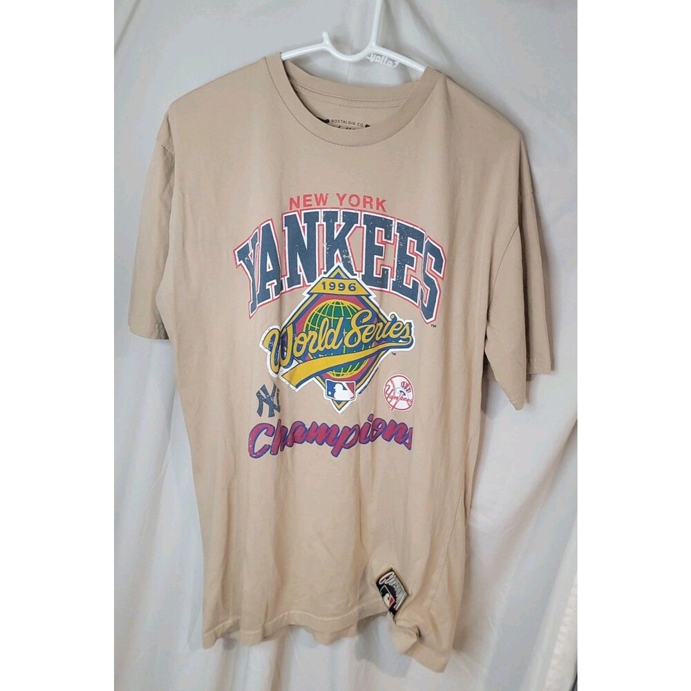 Mitchell & Ness Yankees 1996 World Series Champions T Shirt XL MLB Cooperstown